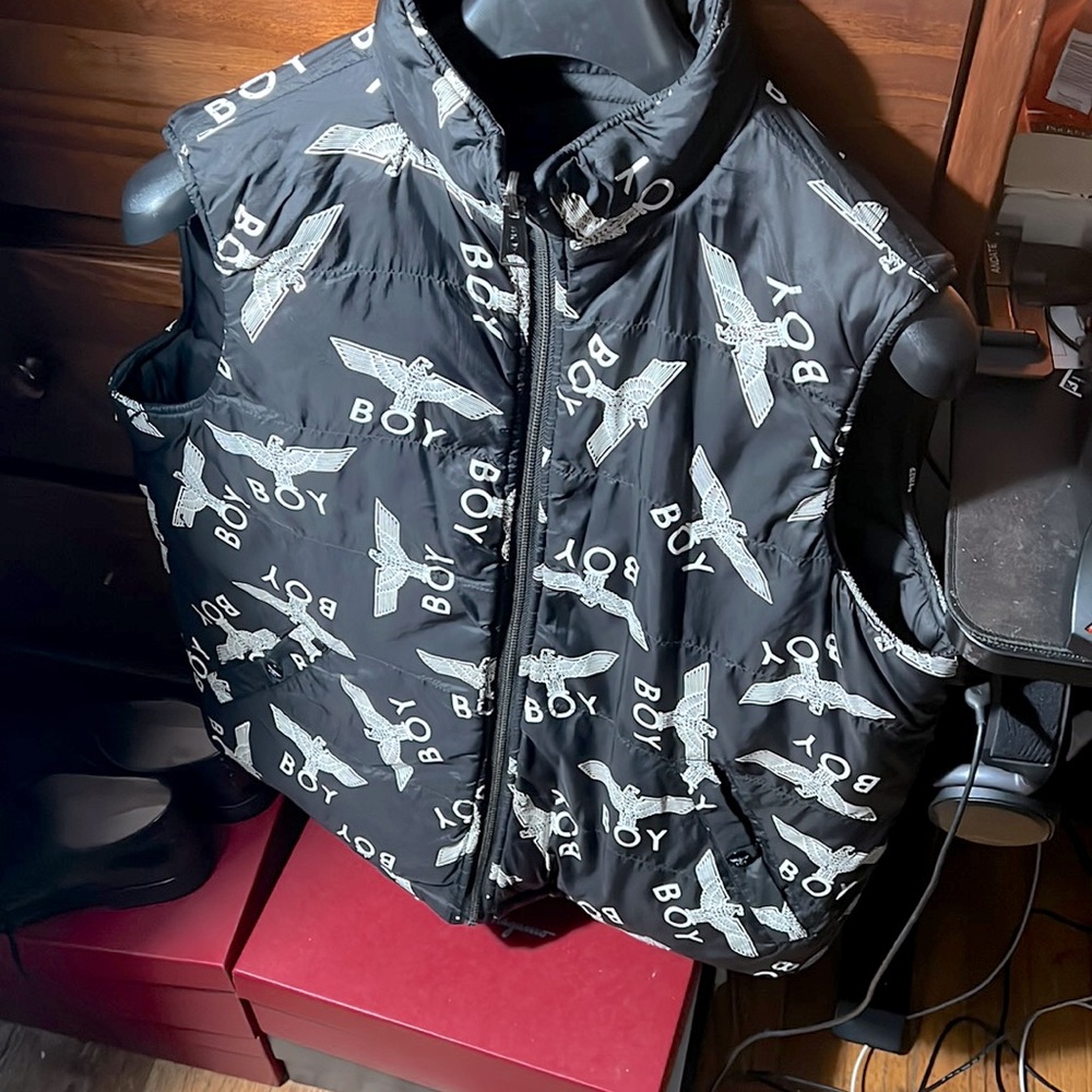 Boy London Pattern Reversible Vest